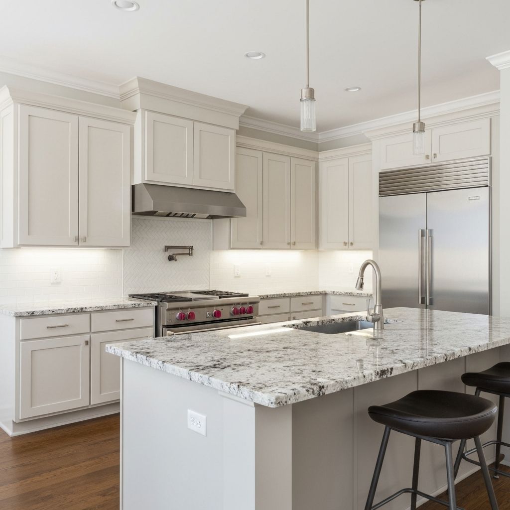 Granite, quartz, and marble countertop projects by Kingdomcraft in Northern Virginia